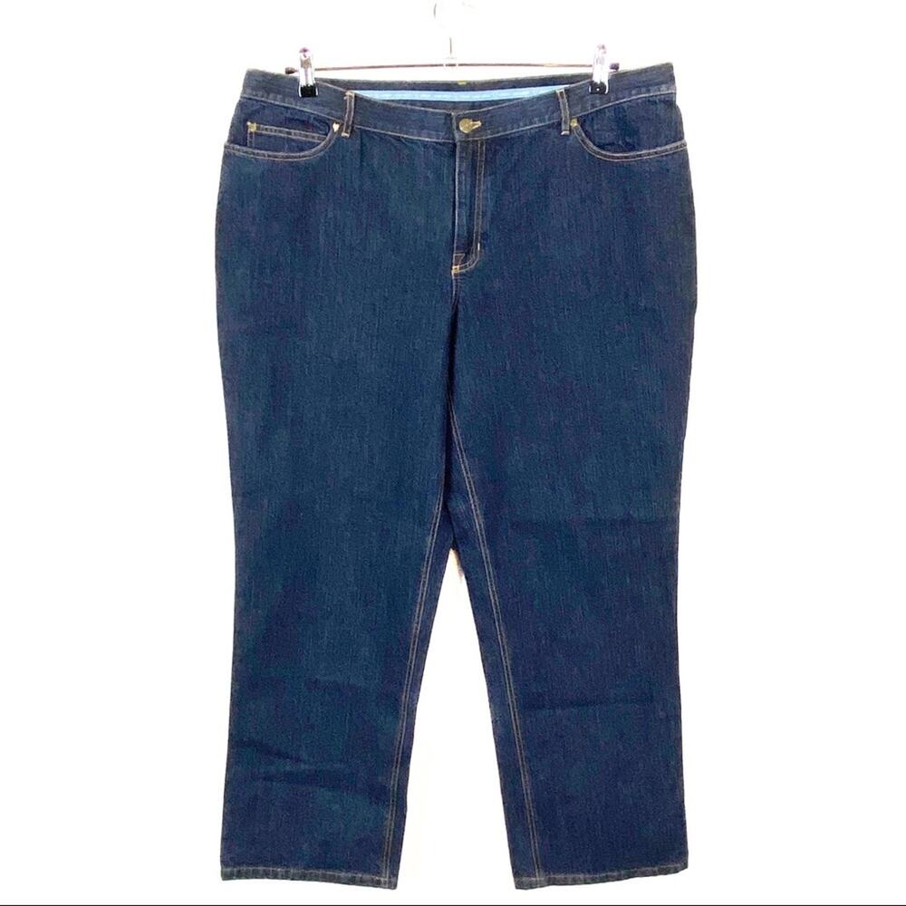 Nine West Vintage Woman’s 18W Heart Pocket Jeans